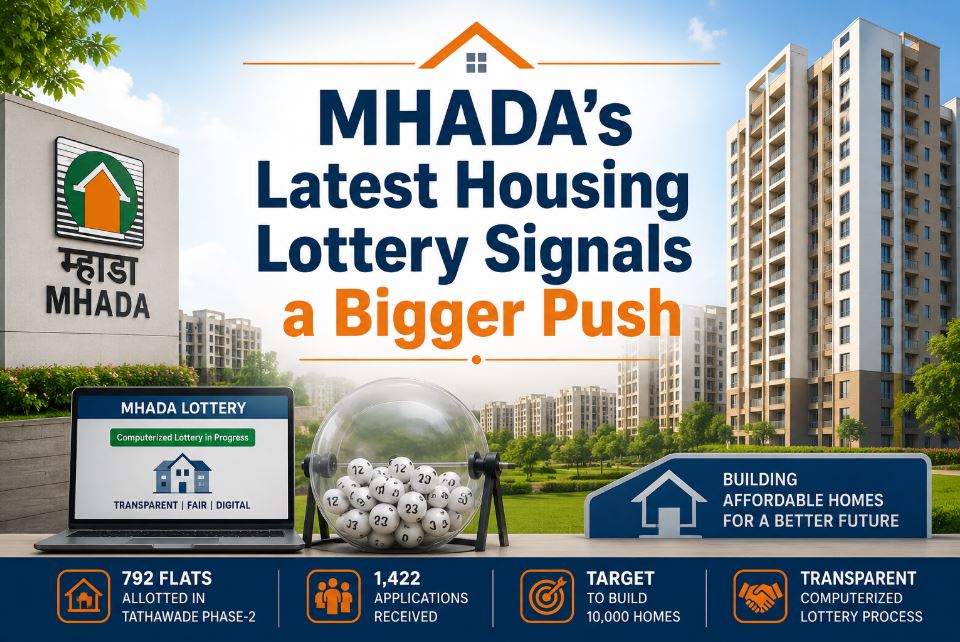 Tathawade Phase-2 Flats Allotted as Pune Board Unveils Ambitious 10,000-Home Housing Plan